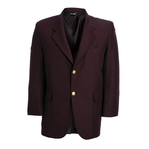 Polyester Blazer Burgundy