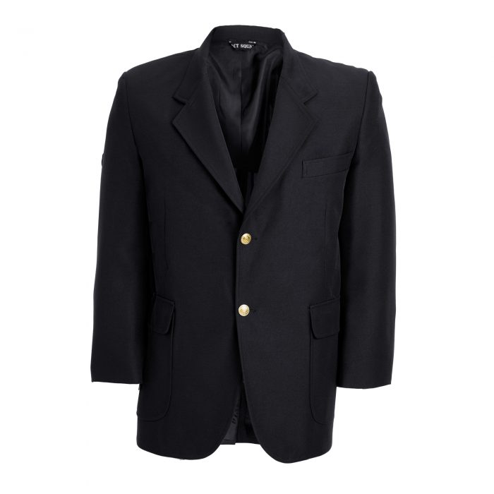 Polyester Blazer Black